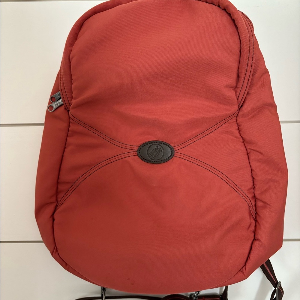 Pacsafe Red Backpack